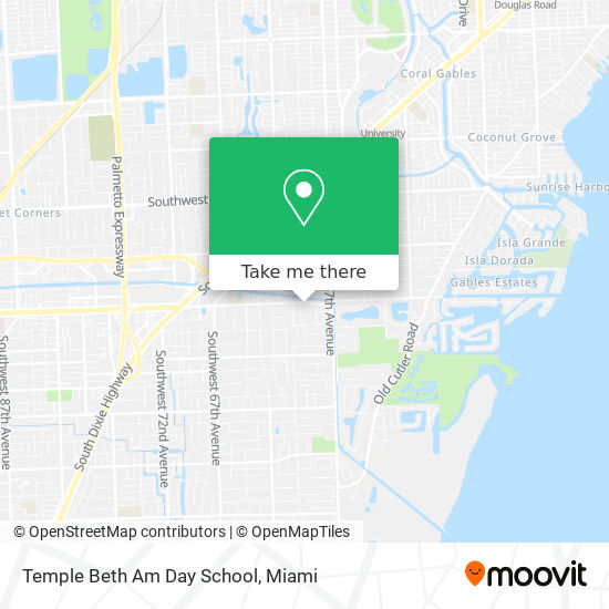 Mapa de Temple Beth Am Day School