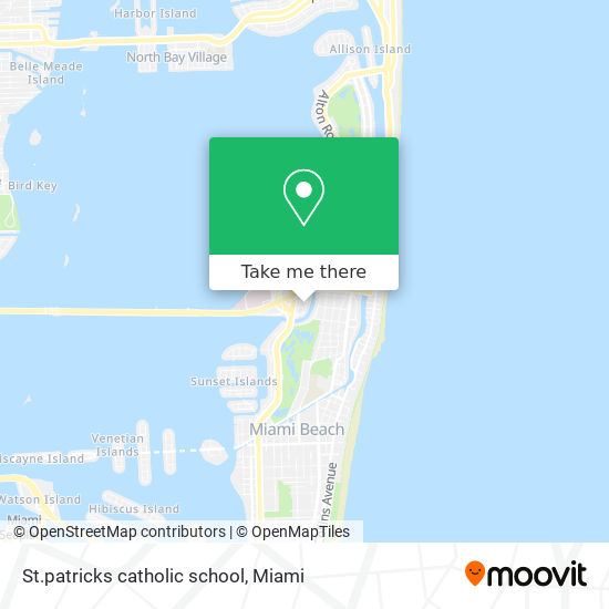 Mapa de St.patricks catholic school
