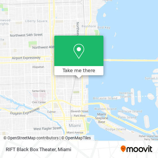 Mapa de RIFT Black Box Theater