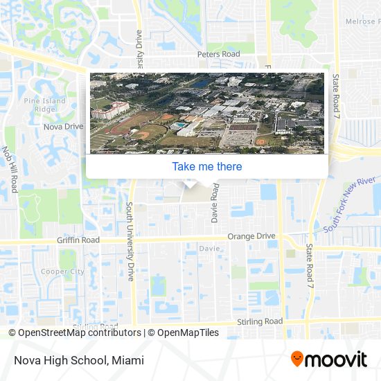 Mapa de Nova High School