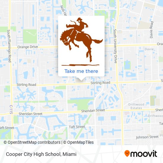 Mapa de Cooper City High School