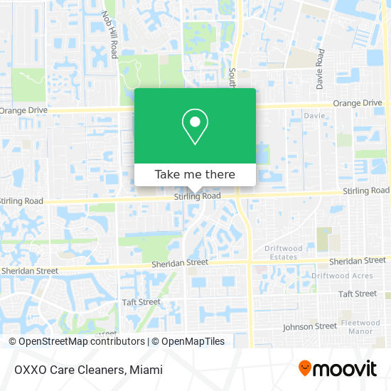 OXXO Care Cleaners map