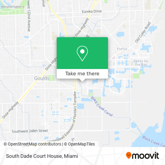 South Dade Court House map