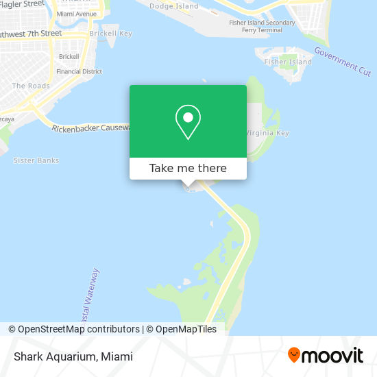 Mapa de Shark Aquarium