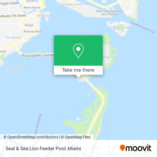 Mapa de Seal & Sea Lion Feeder Pool
