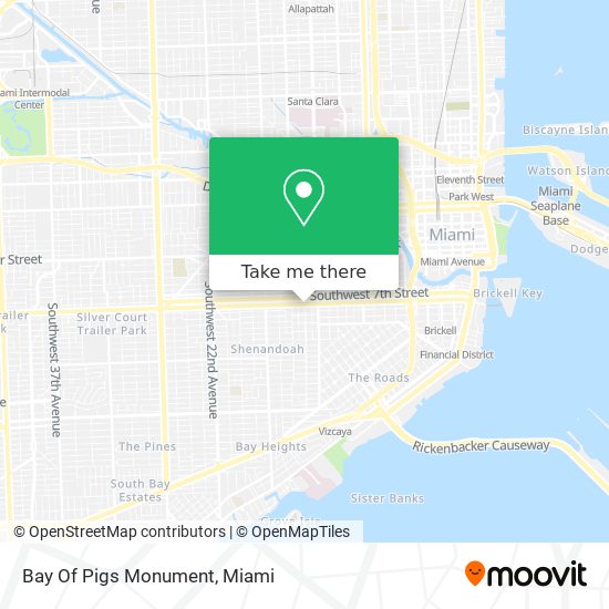 Bay Of Pigs Monument map