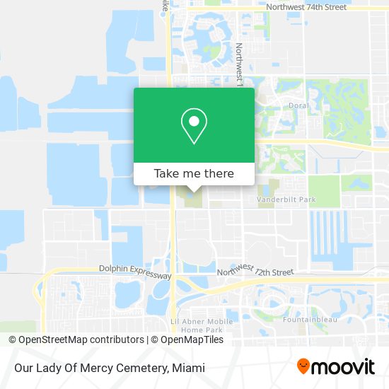 Our Lady Of Mercy Cemetery map