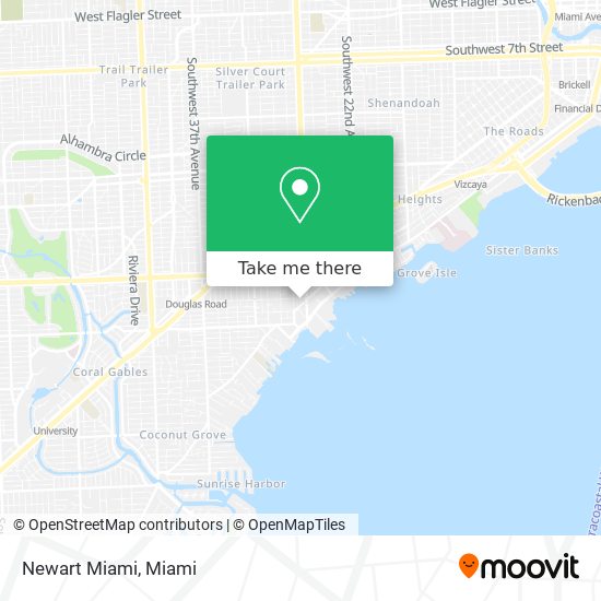 Newart Miami map