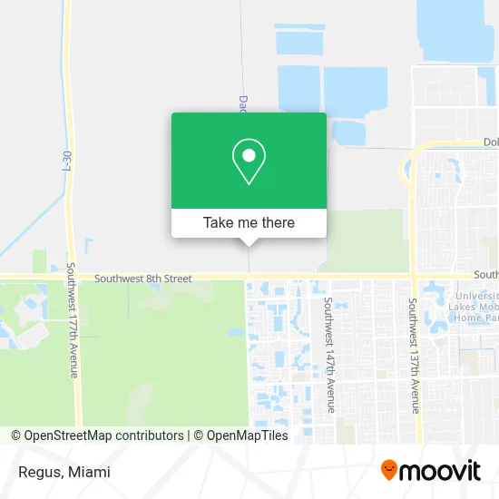 Regus map