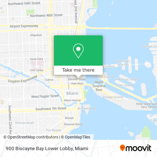 900 Biscayne Bay Lower Lobby map