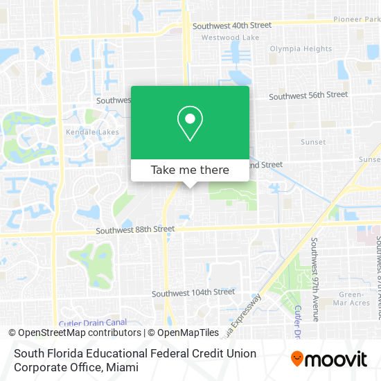 Mapa de South Florida Educational Federal Credit Union Corporate Office