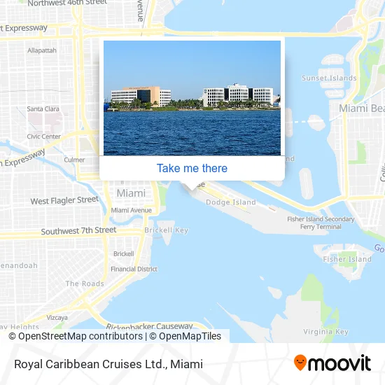 Royal Caribbean Cruises Ltd. map