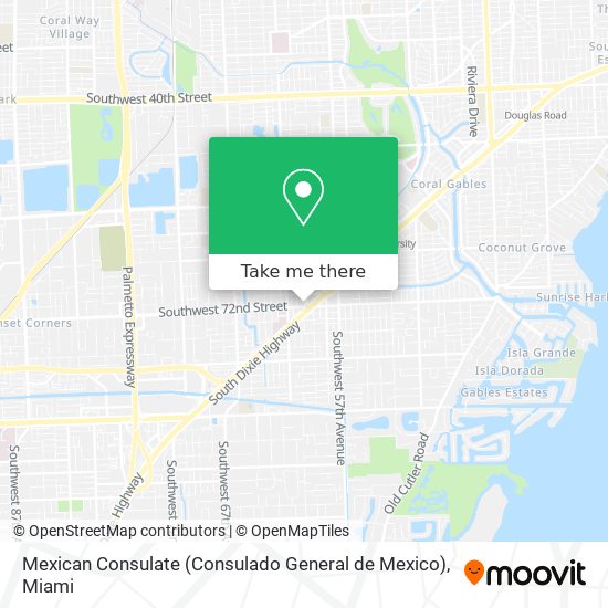 Mapa de Mexican Consulate (Consulado General de Mexico)
