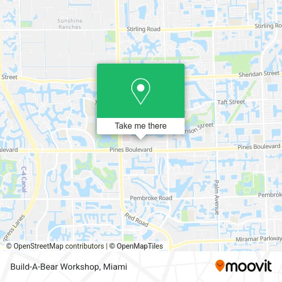 Build-A-Bear Workshop map