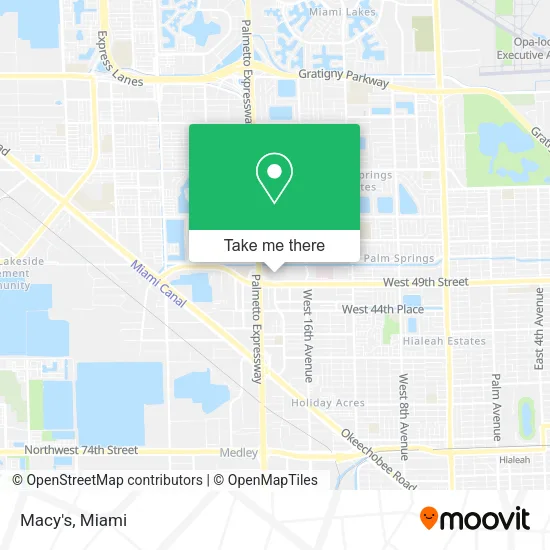 Macy's map