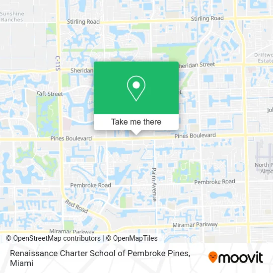 Renaissance Charter School of Pembroke Pines map