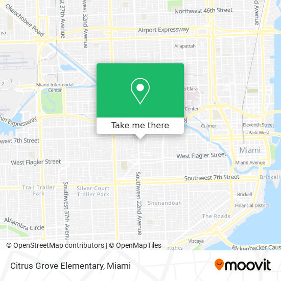 Mapa de Citrus Grove Elementary