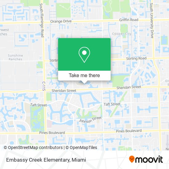 Mapa de Embassy Creek Elementary