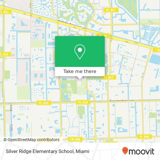 Silver Ridge Elementary School map