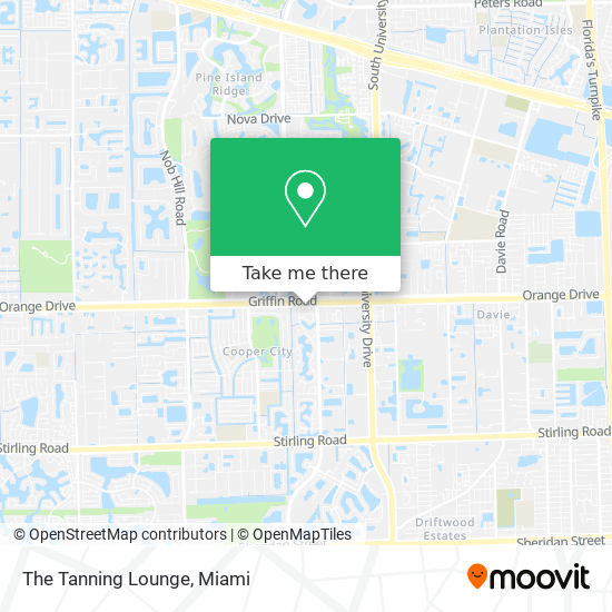 The Tanning Lounge map