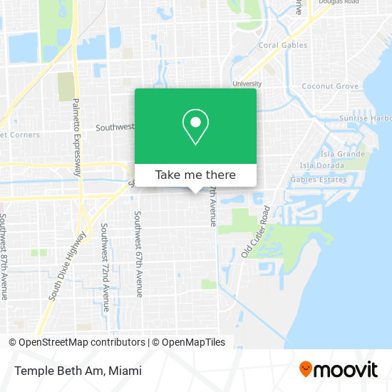 Mapa de Temple Beth Am