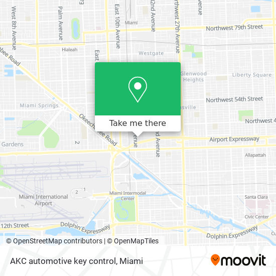 AKC automotive key control map