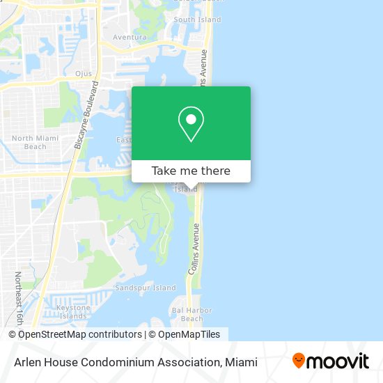 Mapa de Arlen House Condominium Association