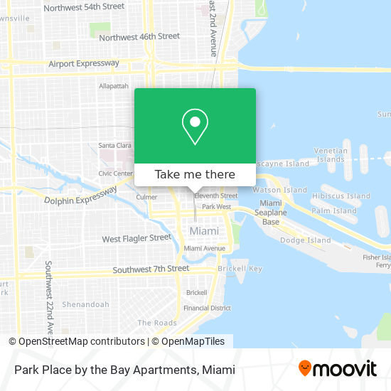 Park Place by the Bay Apartments map