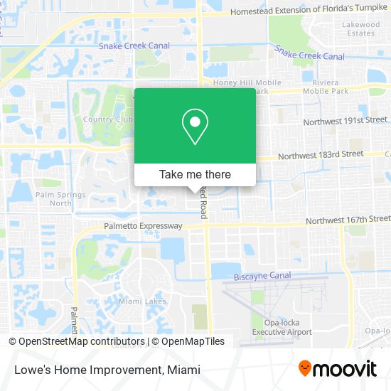 Need Directions To Lowe S How To Get To Lowe's Home Improvement In Hialeah By Bus?