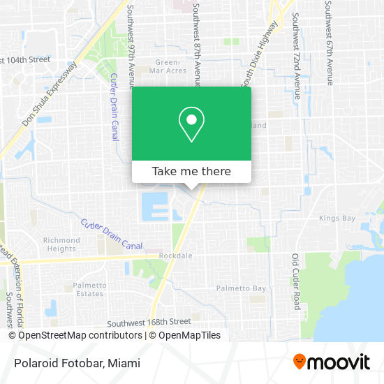 Polaroid Fotobar map