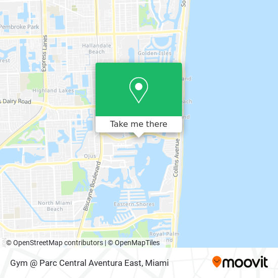 Gym @ Parc Central Aventura East map