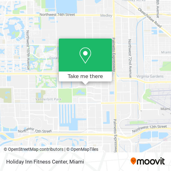 Holiday Inn Fitness Center map