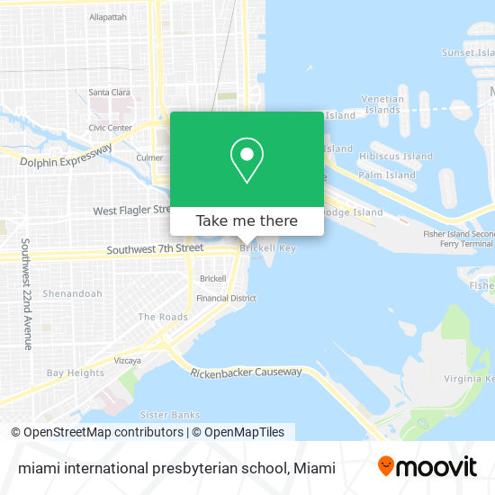 miami international presbyterian school map