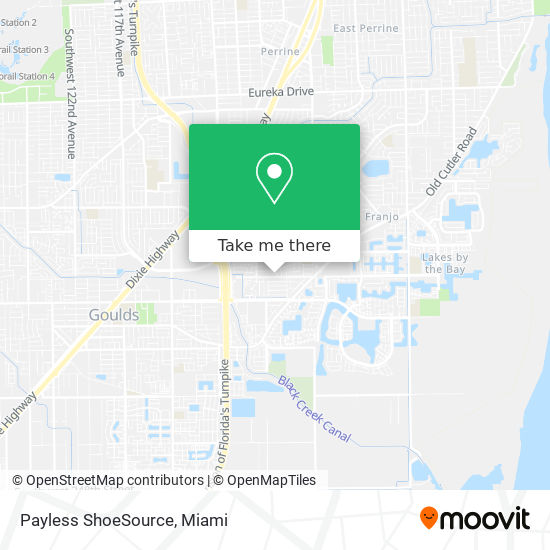 Payless ShoeSource map