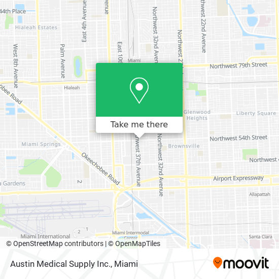 Mapa de Austin Medical Supply Inc.