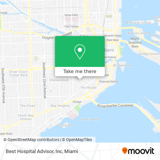 Best Hospital Advisor, Inc map