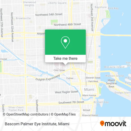 Bascom Palmer Eye Institute map