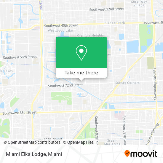 Mapa de Miami Elks Lodge