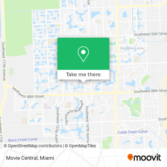 Movie Central map