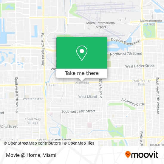 Movie @ Home map