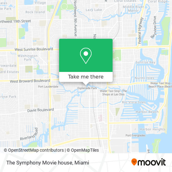 The Symphony Movie house map