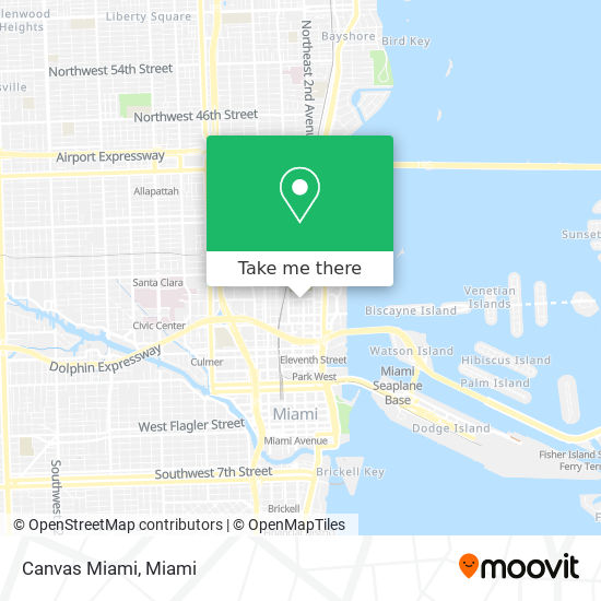 Mapa de Canvas Miami