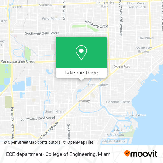 Mapa de ECE department- College of Engineering