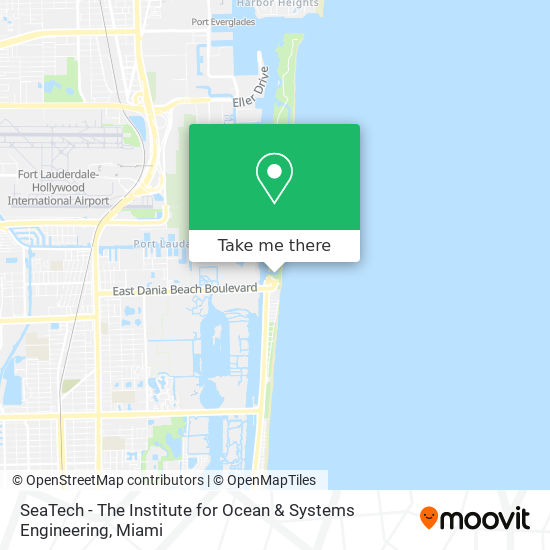 SeaTech - The Institute for Ocean & Systems Engineering map