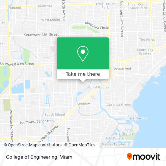 College of Engineering map