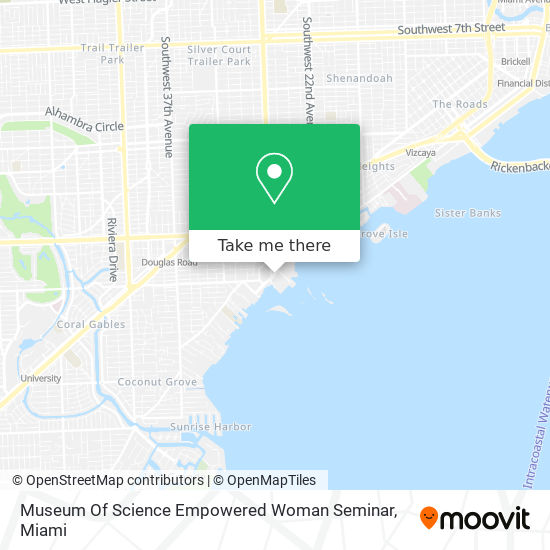 Mapa de Museum Of Science Empowered Woman Seminar