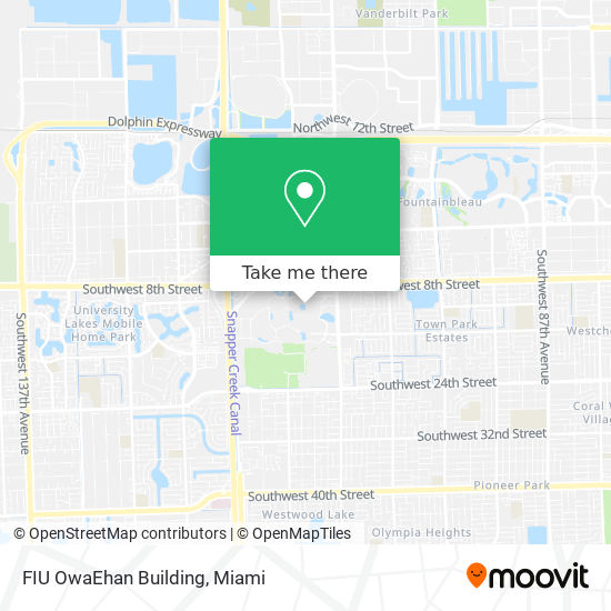 FIU OwaEhan Building map