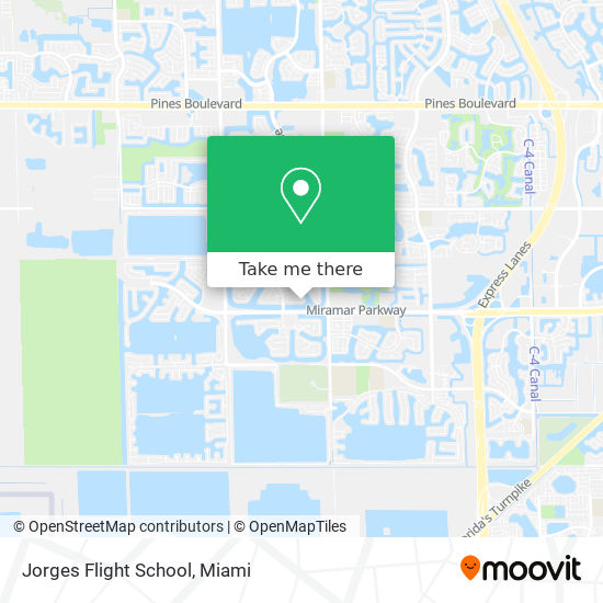 Mapa de Jorges Flight School