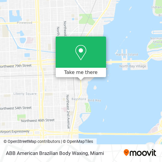 Mapa de ABB American Brazilian Body Waxing