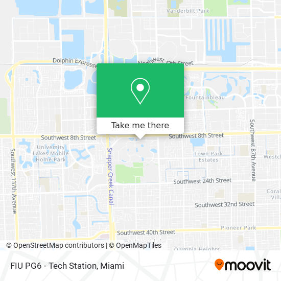 FIU PG6 - Tech Station map